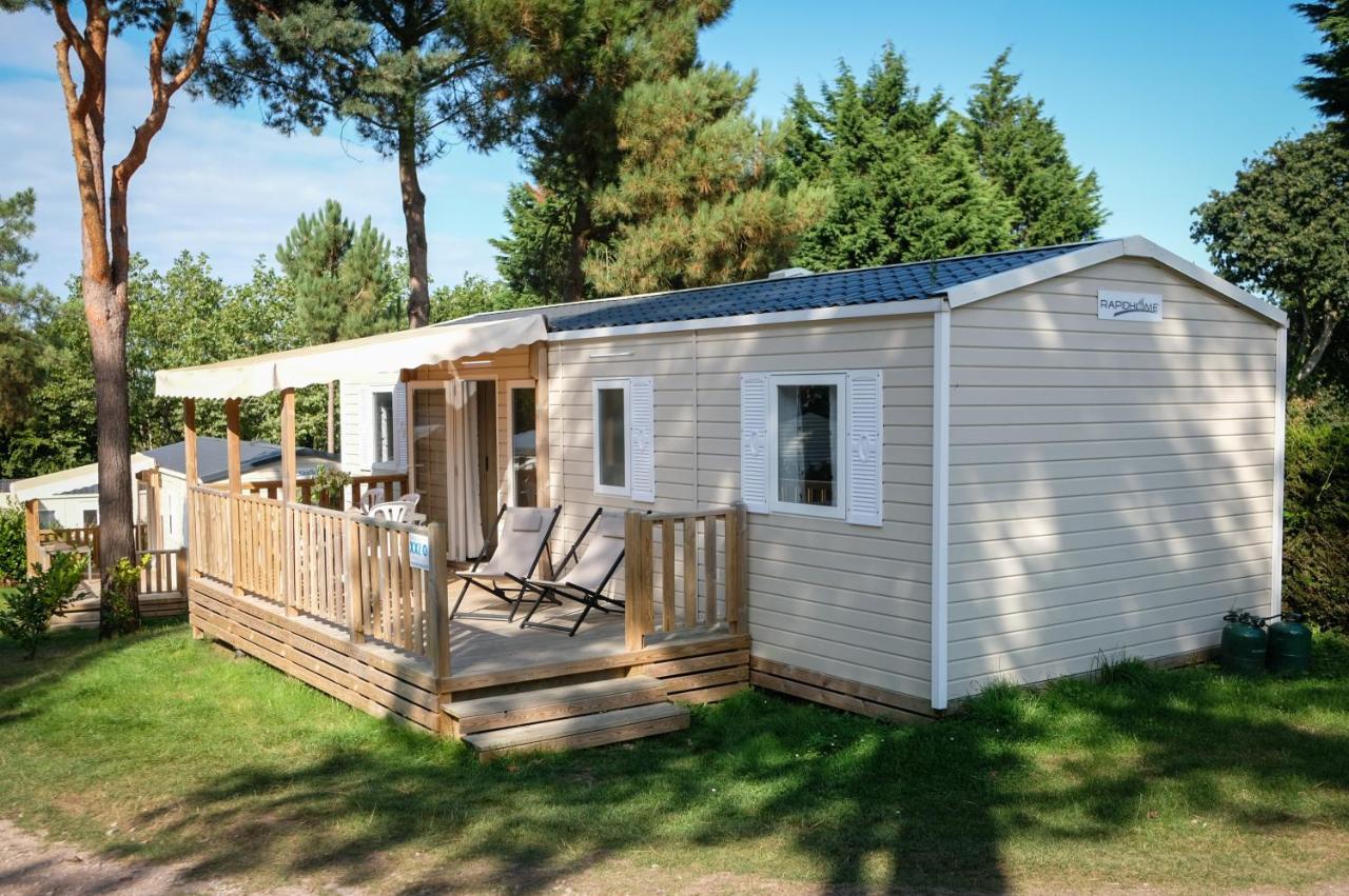 Mobil Home Xxl 4 Chambres - Camping Le Giessen Bassemberg Exteriör bild