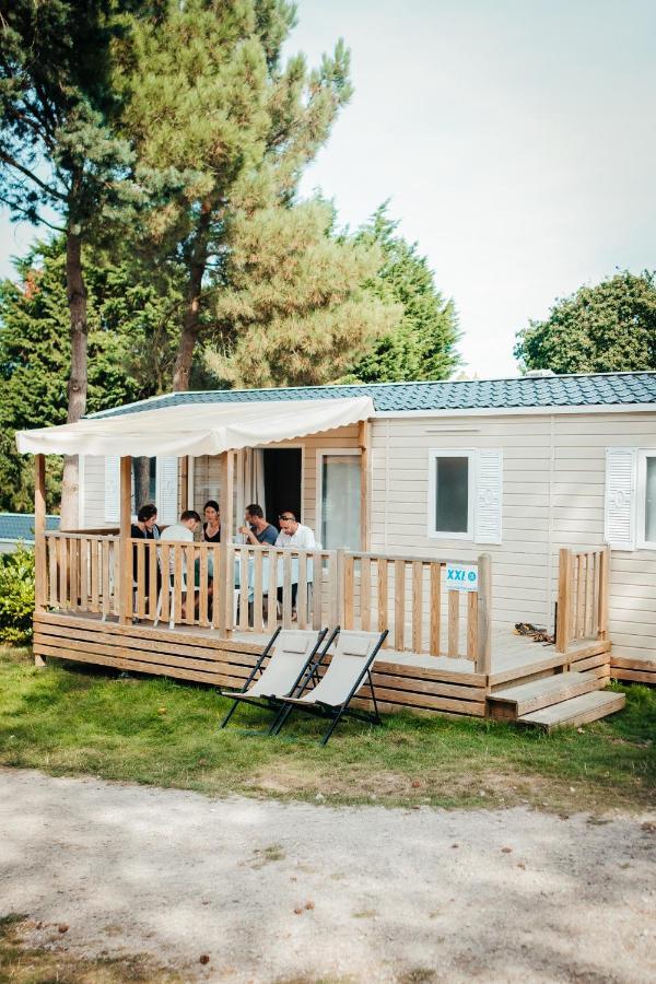 Mobil Home Xxl 4 Chambres - Camping Le Giessen Bassemberg Exteriör bild